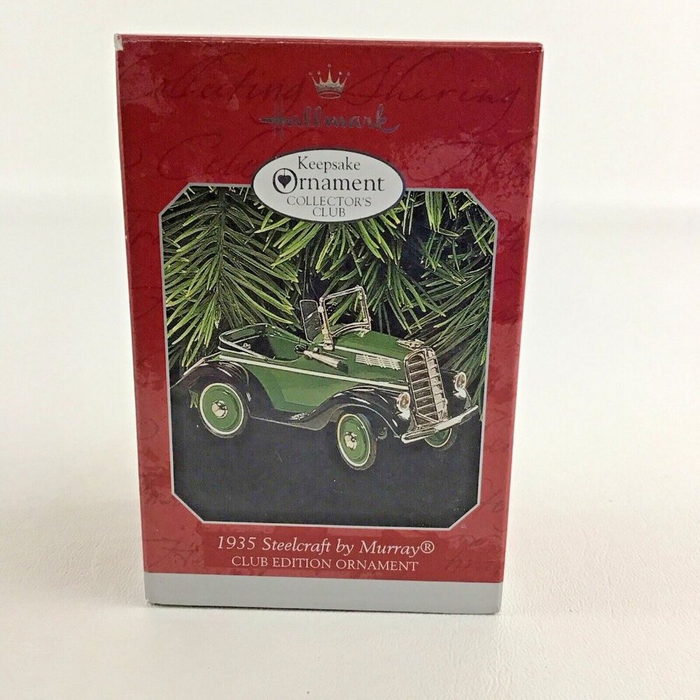 Hallmark Keepsake Christmas Tree Ornament 1935 Steelcraft By Murray Vintage 1998